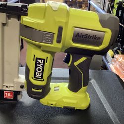 Ryobi 18V Brushless 18Ga Crown Stapler (Tool-Only) $130