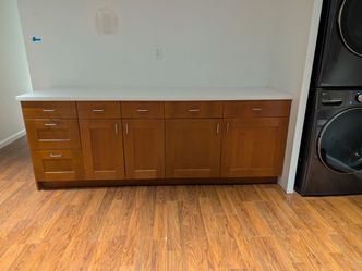 Ikea cabinets and countertop