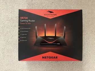 Netgear Nighthawk Pro Gaming XR700 Router – Like New, Complete in Box
