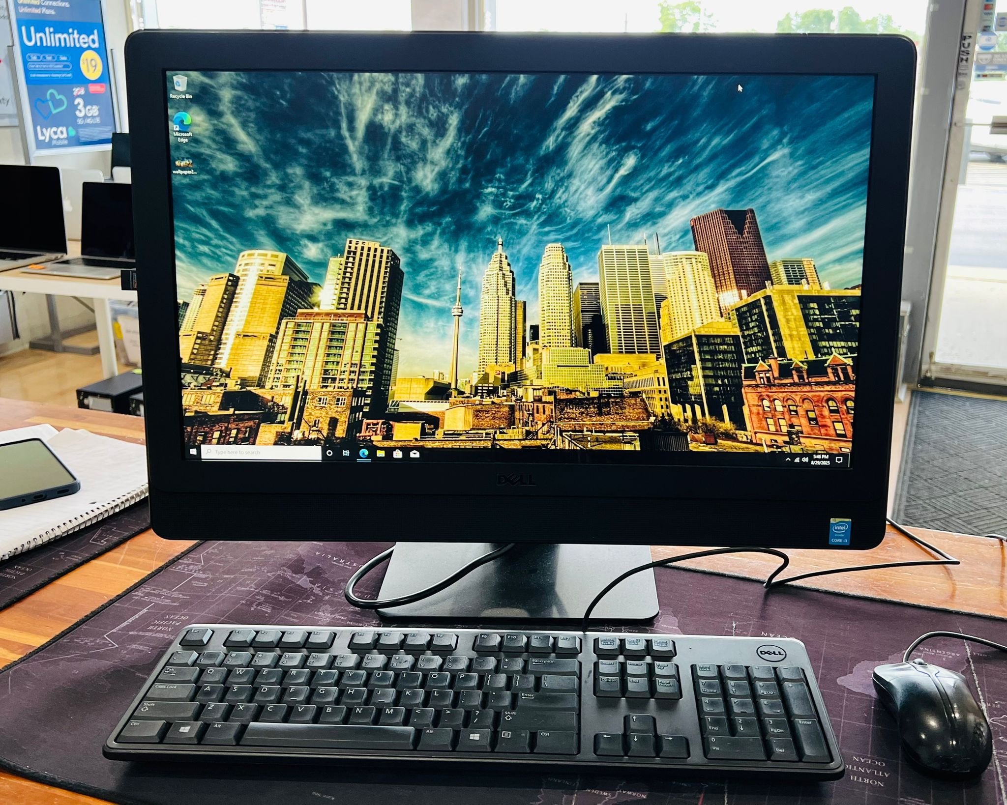 Dell Optiplex 9030 ALL IN ONE PC i3 8GB 256GB SSD Windows 10 Pro