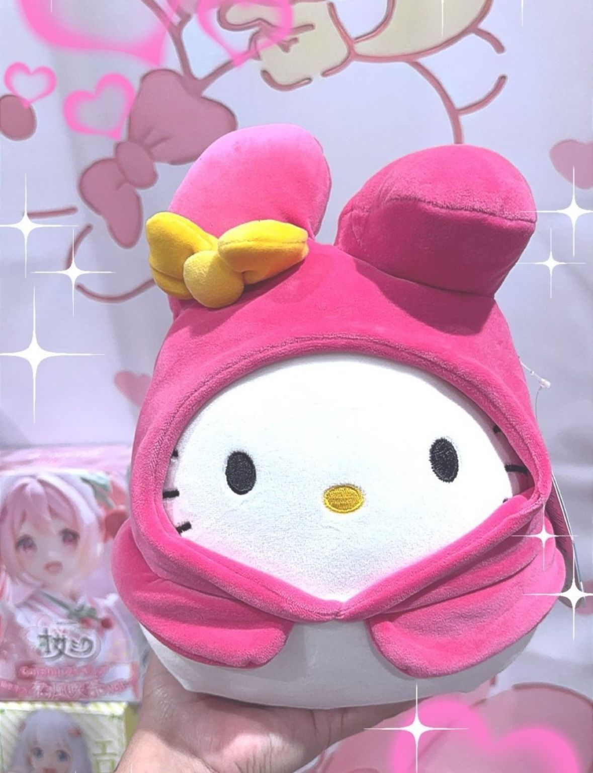 My Melody Hello Kitty Squishmallow