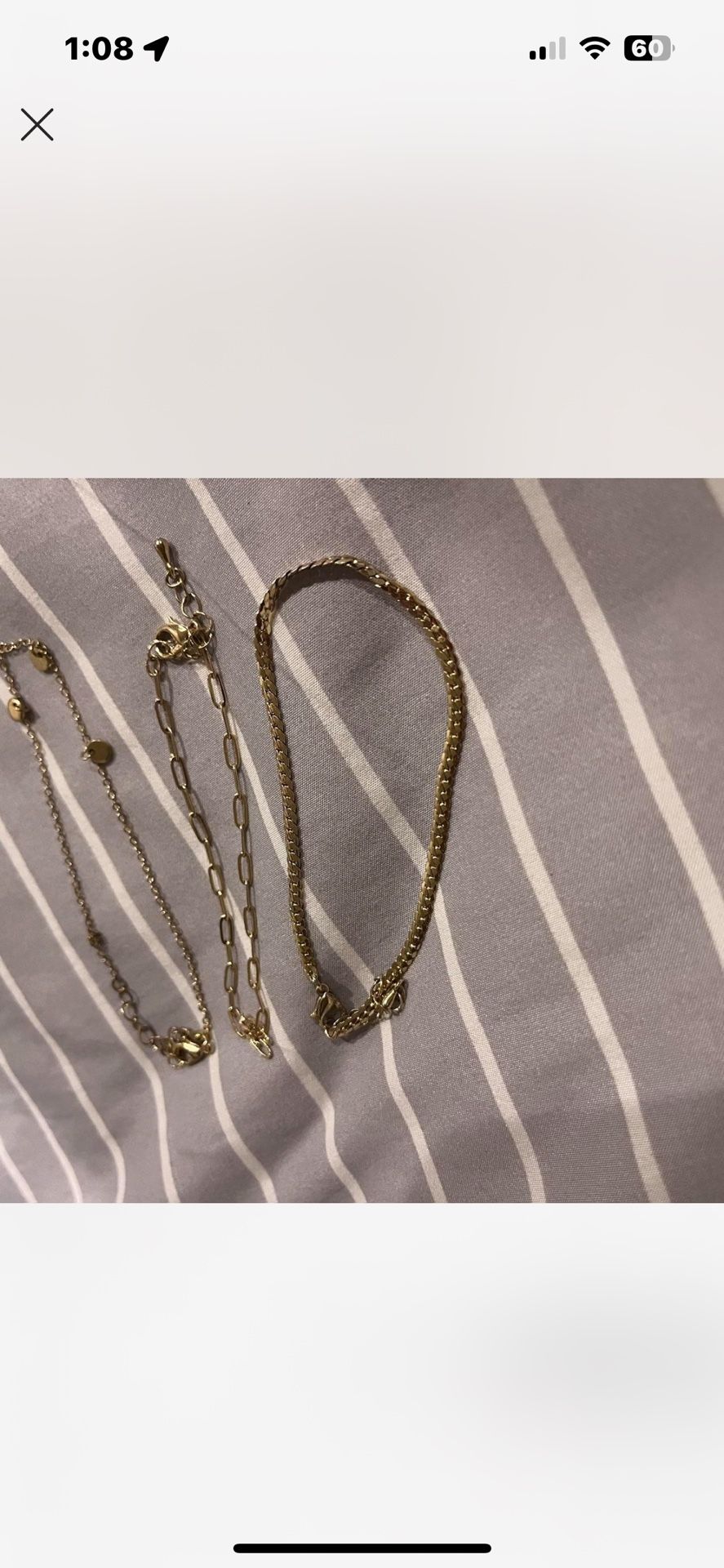 Gold Anklets
