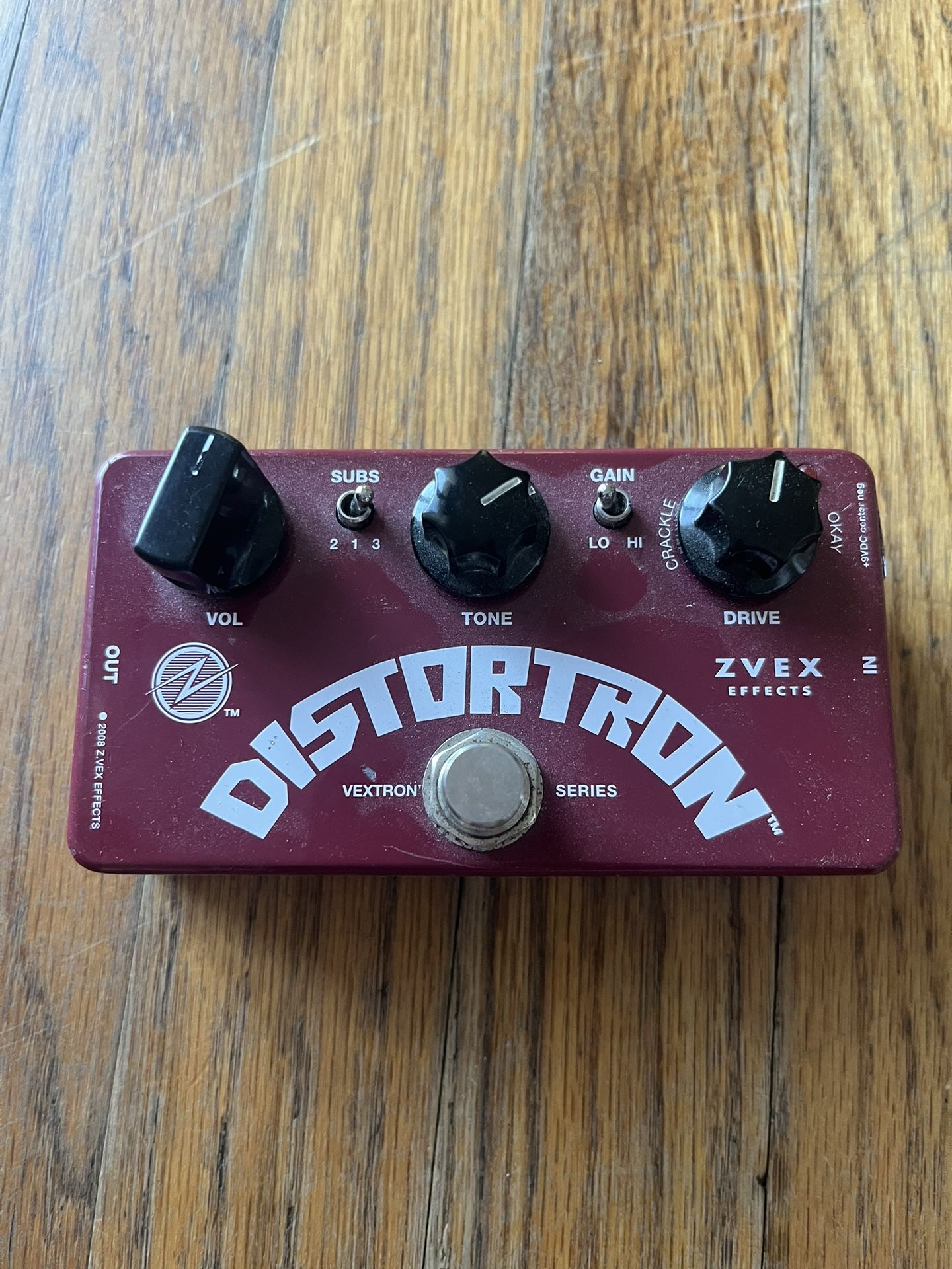 Zvex Distortron Pedal