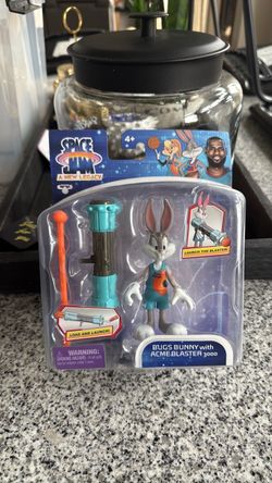 Space Jam Bugs Bunny with Acme Blaster 3000 Figure