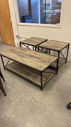 Coffee Table and Side Tables