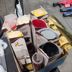 Box Of Iron-On Transfer Vinyl Rolls