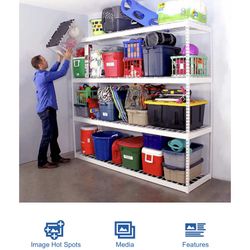 Costco Gray Garage Shelf