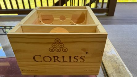 Wooden wine box(#1）