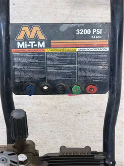 MI-T-M COMMERCIAL PRESSURE WASHER – MUST SELL! 🔥