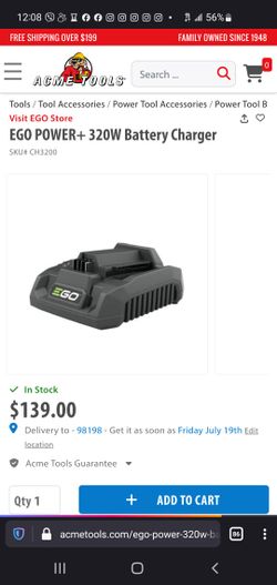 Ego Quick Charger