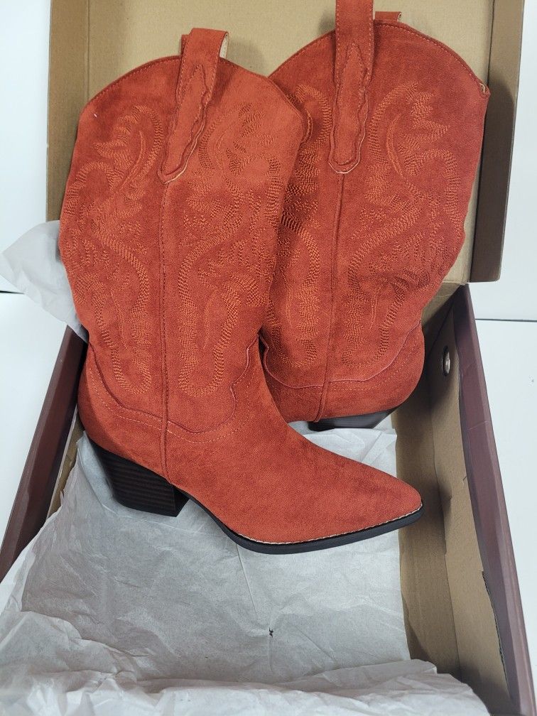 Oasis Society Amaya Women's Western Boots Size 7