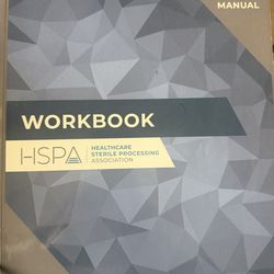 Sterile Processing Workbook