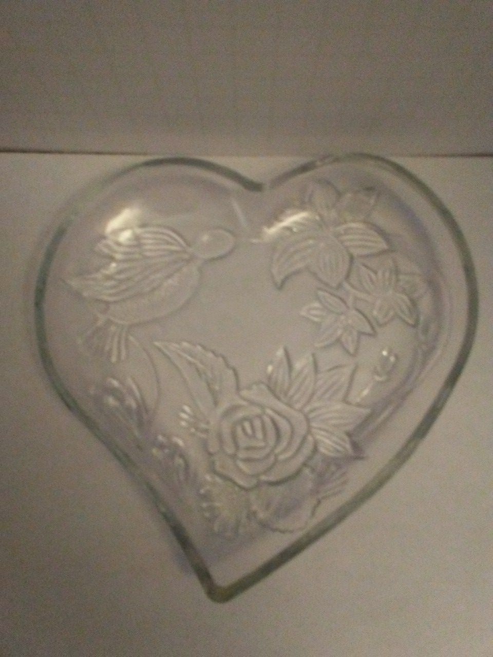 Homemade Scented Soap Set in Etched Glass Dish!!!