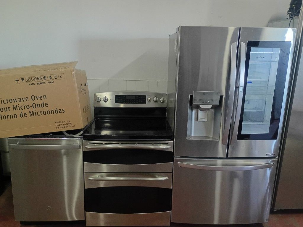Stainless Appliances Delivery Available