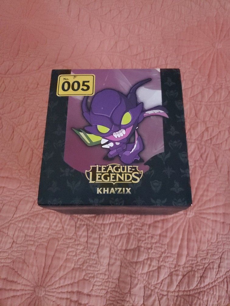 LOL Kha 'zix Figure Original League of Legends Riot Figure-Series 1 #005 Sealed!.