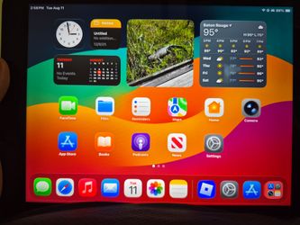 9th Gen IPad No Case Wifi Only No Cellular