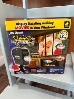 Star Shower Window Wonderland Projector System Halloween and Christmas