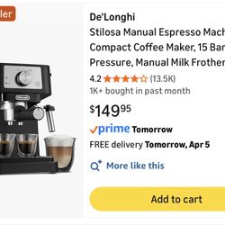 Espresso Coffee Machine De'Longhi