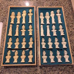 Chess Game W/ Marble Board