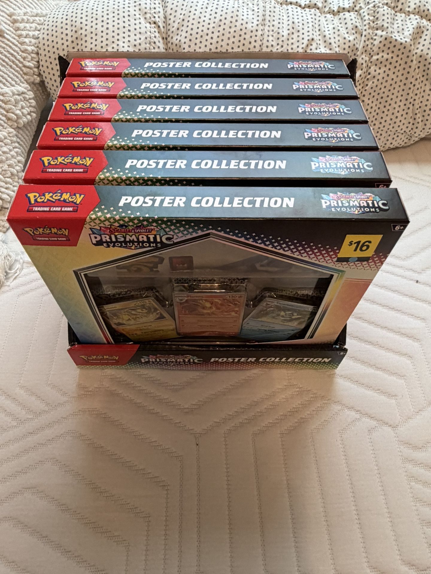 Pokemon Prismatic boxes.