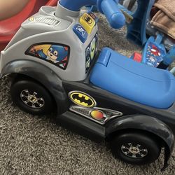 Toddler Batman Car