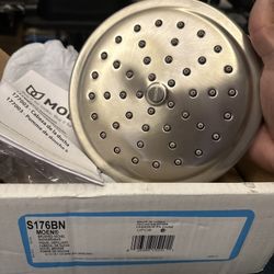 NEW Moen S176BN One-Function Spray Head Rainshower Brushed NickelE2
