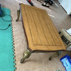 Coffee table and end table