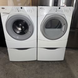 Whirlpool Washer And Gas Dryer Working 3 Month Warranty We Deliver 