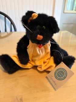J.B. Bean & Associates Spooky Black Cat Plush