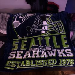 Soft Seahawks Blanket
