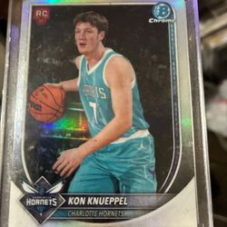 Kon Knueppel red rare refractor rookie NBA card 2026-26 Bowman basketball