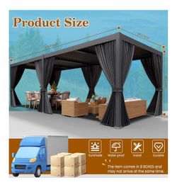10’x20’ LOUVERED PERGOLA