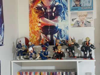 Todoroki and Bakugo Figures