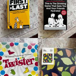 New Drinking Game Card Twister