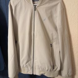 Nautica Waterproof Jacket Tan Medium