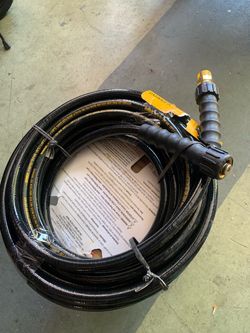 New Dewitt pressure washer hose