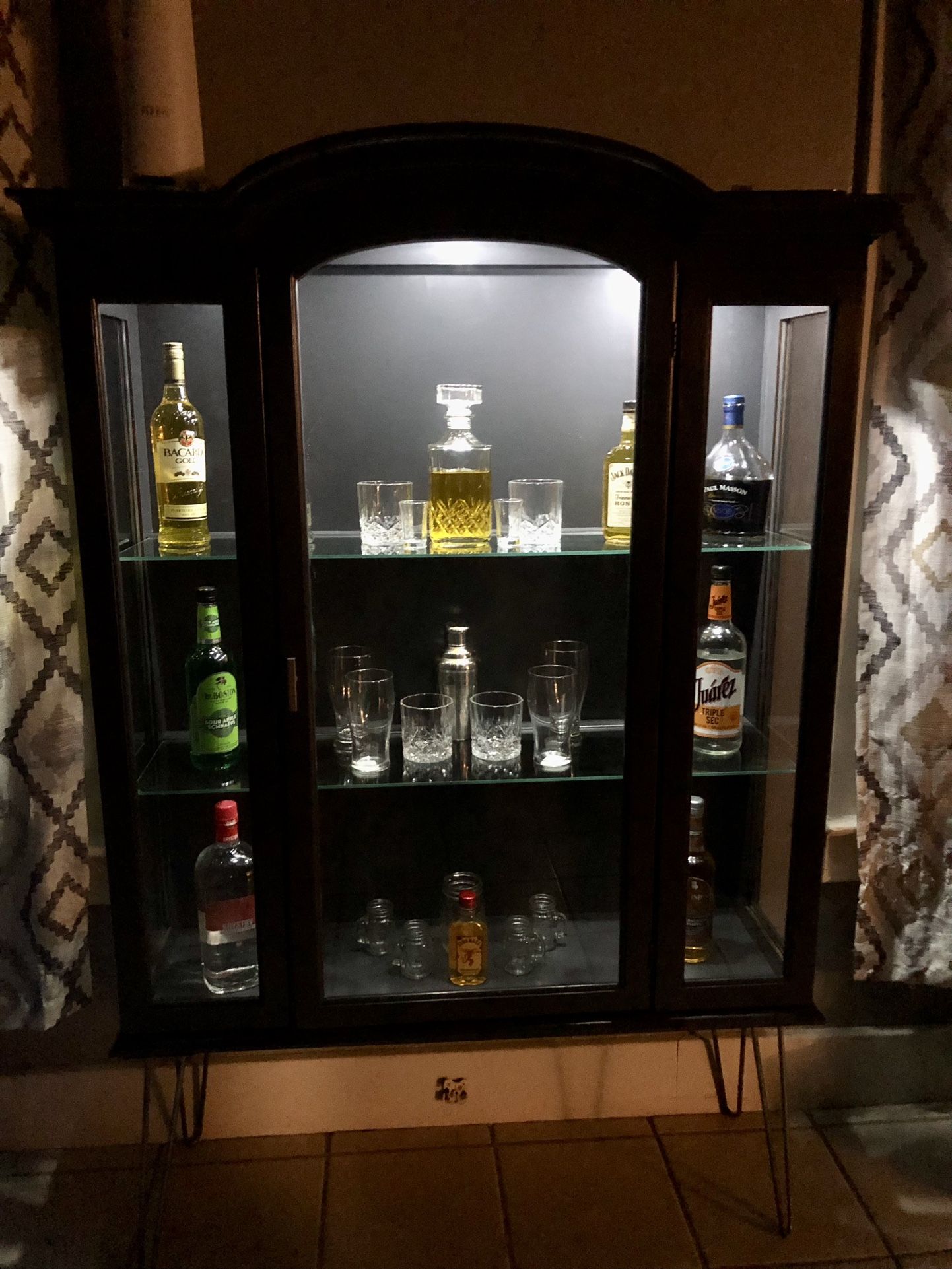 Refurnished Liquor Cabinet