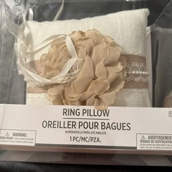 Ring Bearer Pillow & Flower Girl Basket 