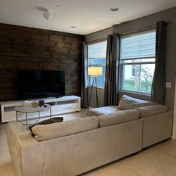 Grey L Shaped Couch from CityFurniture