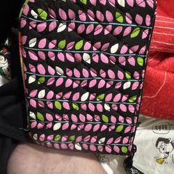 Vera Bradley VaVa Bloom Pink Pedals Makeup Bag