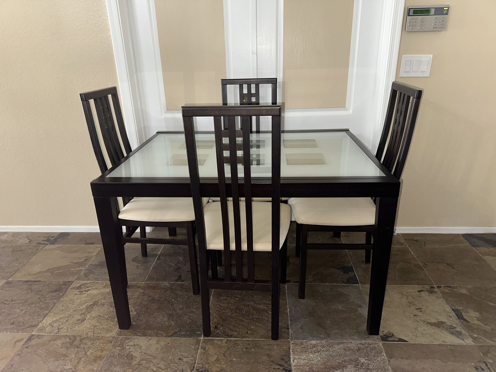 Domitalia Table With 4 Chairs Extendable Made In Italy
