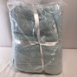 Purely Organic 2-piece Bath Towel Set