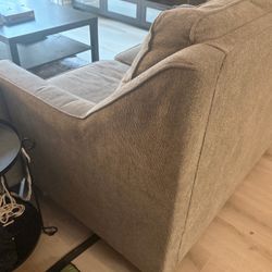Grey Fabric Couch