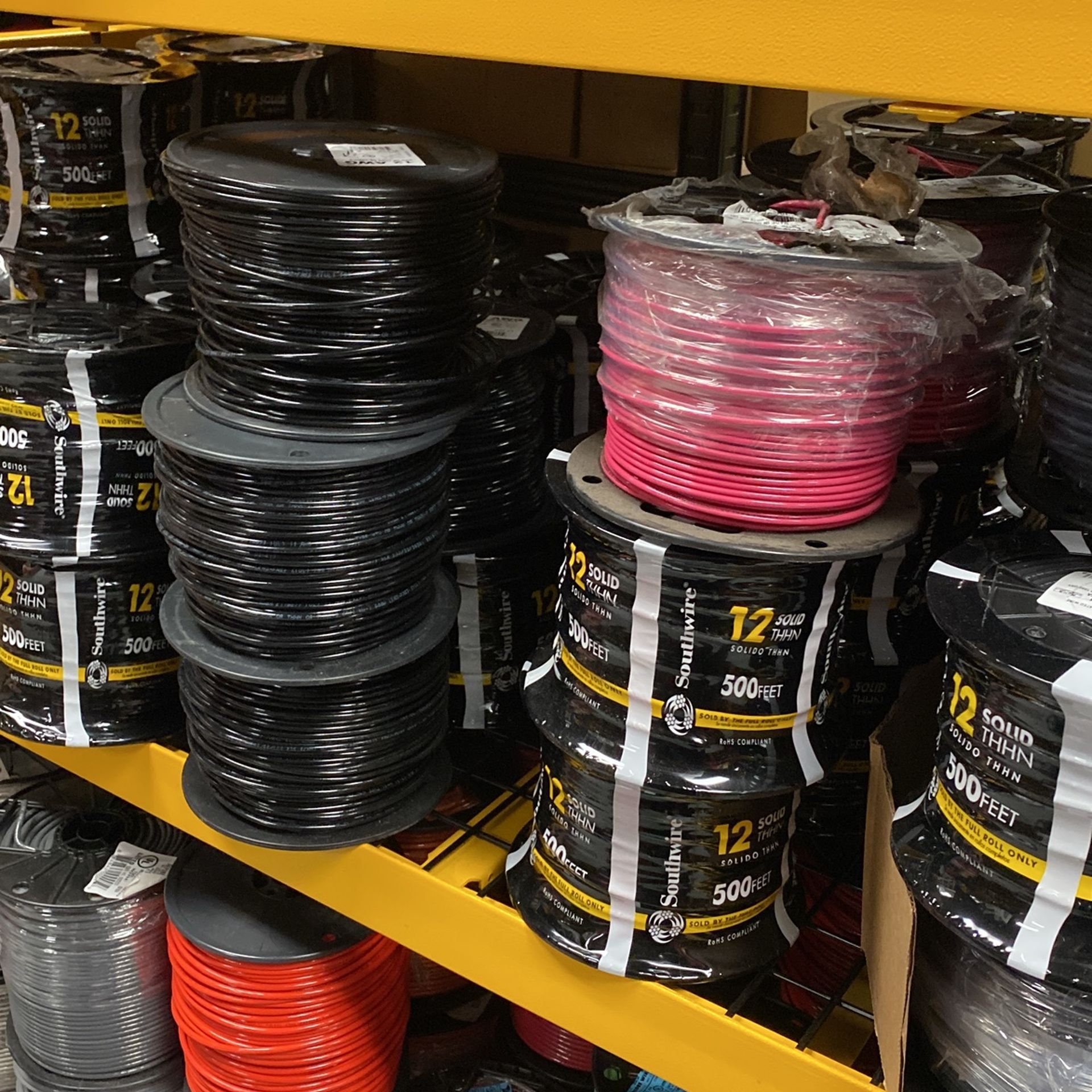 12 Awg 500ft Solid Wire