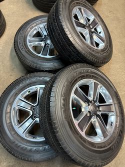 5x127- JEEP RIMS - MATCHING SET - JUEGO COMPLETO - 18” RINES