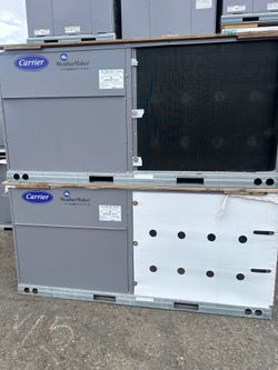 6 ton carrier  heat pump package unit 3ph 230 volt