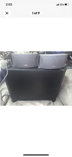 BOSE CineMate GS Series-II Digital Home Theater Speaker System No Remote Works