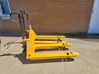5500 capacity Uline pallet jacks $199-299ea