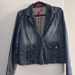 Womens Denim Jacket Xl
