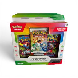 Pokemon First Partner Illustration Collection Series 1 First Partner Collection 2026